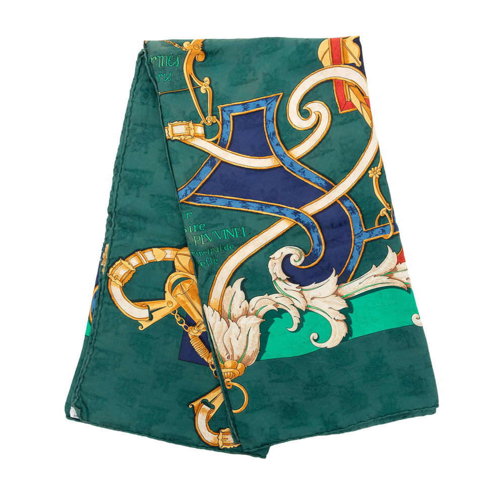 Pre-Loved Hermes Par Mefsire Antoine De Plvvinel Silk Scarf 90